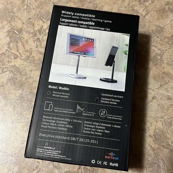 Useful stand for any cell phone or iPad / tablet - Picture 2 of 7